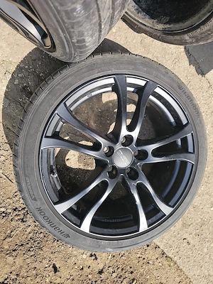 Jante aliaj 18” 5x108 + anvelope VARĂ Hankook 245/40 R18 - imagine 5