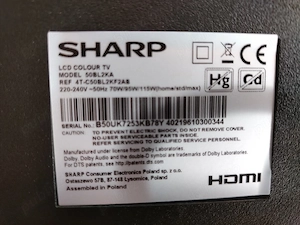 vand televizor SHARP AQUAS android preț 900 fix