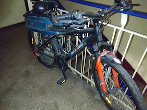 Bicicleta Rockrider, trotineta mecanica, suport Thule doua biciclete pentru carlig auto - imagine 2