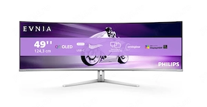 Monitor Gaming Curbat QD-OLED Philips EVNIA 48.9 DualQHD 5120 x 1440, 144Hz 0.03ms AMD FreeSync  Pre