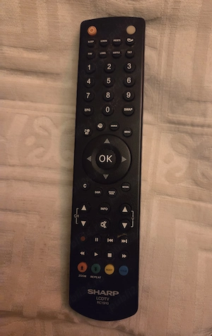 Telecomanda originală TV color LCD model Sharp LC-32SH130E