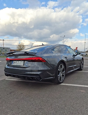2019 Audi A7 S-Line 50TDI *mild-hybrid*286cp*pano*quattro*B&O*pneumatic*HUD*istoric full service - imagine 3