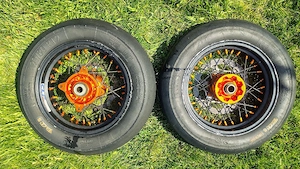 Vand roti 12" complete supermoto pt Ktm SX 85 (Husqvarna Tc / Gasgas) - imagine 2