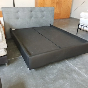 Pat dormitor tapițat  - imagine 3