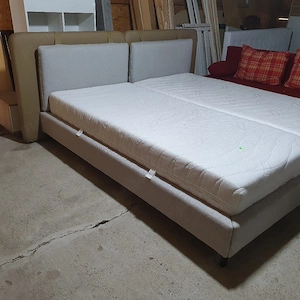 Pat dormitor tapițat SUPER calitate  - imagine 3