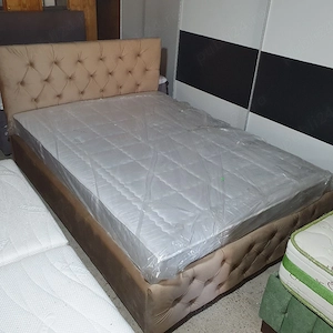 Pat dormitor tapițat 1.40m 2m