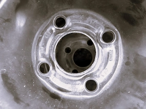 4 jante de tabla 4x100 pe 15" de Opel - imagine 2