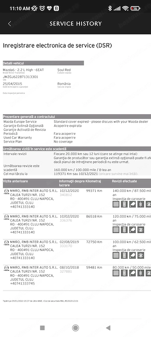 Vand Mazda 6 an 2016 - imagine 8