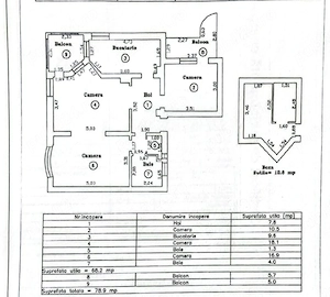 Apartament 3 camere bloc unicat de caramida Take Ionescu langa Politie si Complex Dracula   - imagine 20
