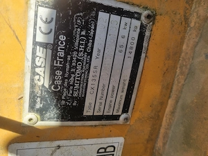 Excavator pe senile cu lama Case CX 135 SR - imagine 8