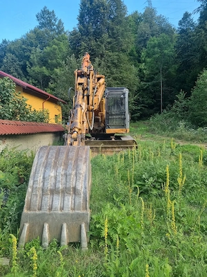 Excavator pe senile cu lama Case CX 135 SR