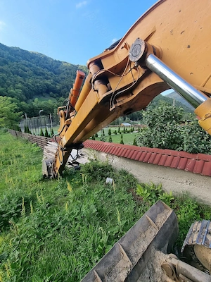 Excavator pe senile cu lama Case CX 135 SR - imagine 6