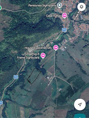 Teren Sighisoara zona Angofa 35.000 mp - imagine 4