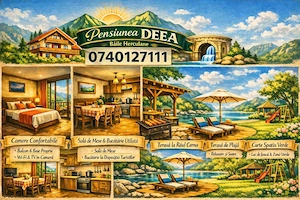 Angajez camerista la pensiune de 8 camere in Baile Herculane