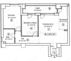 CIRCUMVALATIUNII - CITY OF MARA - ETAJ 7 - LIFT - 3 CAMERE - INCALZIRE PARDOSEALA - CLIMA - imagine 5