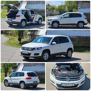 VW Tiguan 1.4TSI 4Motion Navigatie DubluClima SenzoriParcare Bluethoot CamerăMarșarier Euro5  - imagine 18