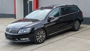 Volkswagen Passat B7 Highline 1.4 tsi benzina 122cp Euro 5 Automata Dsg Xenon, Piele, Keyless - imagine 2