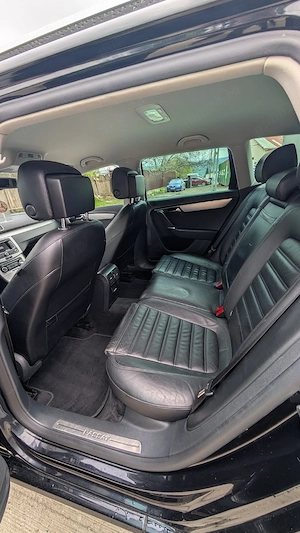 Volkswagen Passat B7 Highline 1.4 tsi benzina 122cp Euro 5 Automata Dsg Xenon, Piele, Keyless - imagine 9