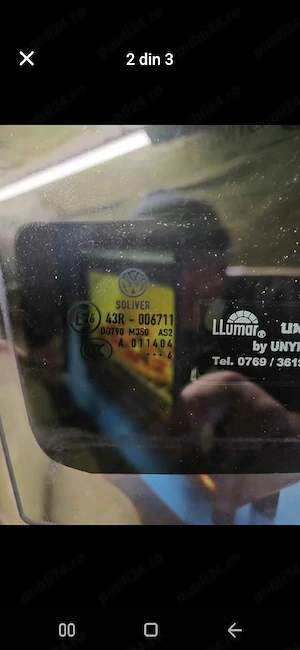 Geam spate vw passat b6