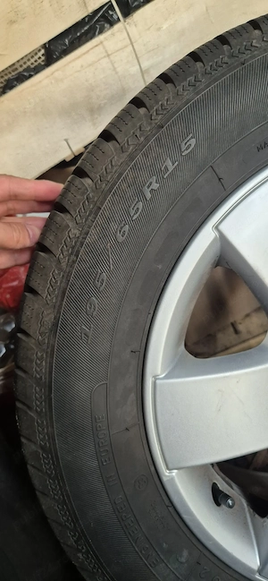 Jante plus cauciucuri volkswagen touran  5x112 - imagine 3