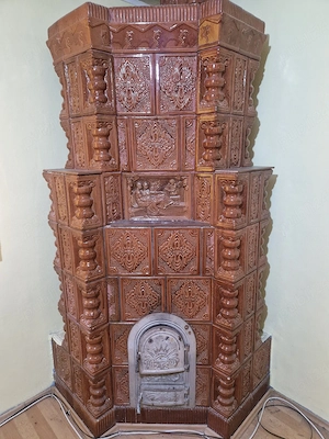 Sobă de teracotă de vânzare 