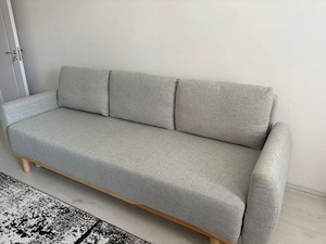 Canapea extensibila 3 locuri Ikea în stare impecabilă 