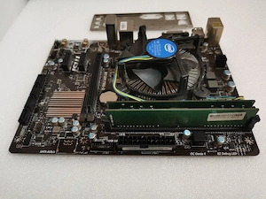 Placă de bază MSI, Procesor Intel i3, 8gb DDR4