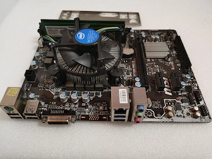 Placă de bază MSI, Procesor Intel i3, 8gb DDR4 - imagine 1