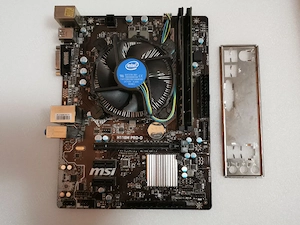 Placă de bază MSI, Procesor Intel i3, 8gb DDR4 - imagine 3