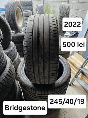 Set 4 anvelope vara 245/40/19 Bridgestone 2022