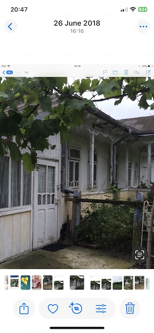 Vind teren intravilan 2520 mp construibil la sosea ce include casa batrineasca in Moreni Iasi - imagine 2
