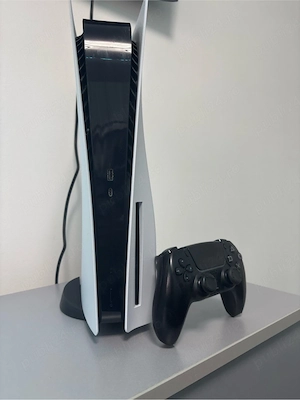 PlayStastion 5 + controller negru - imagine 2