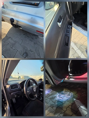Golf 6 Tdi 2012,panoramic,carlig,scaune încalzite,navi,camera marsarie - imagine 2