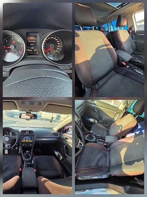 Golf 6 Tdi 2012,panoramic,carlig,scaune încalzite,navi,camera marsarie - imagine 5