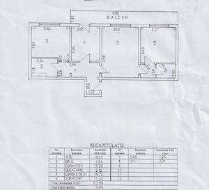 Vând apartament 3 camere - 2 bai, Plantelor foarte spatios - imagine 8