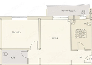 Apartament 2 camere la cheie in Giroc  - imagine 10