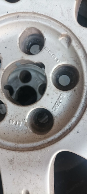 Am 4 cauciucuri vară R 15/195/55 cu genți aluminiu Seat Ibiza   - imagine 5