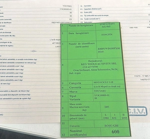 Vand motocicleta electrica - moped - imagine 3