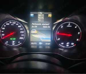 Mercedes c220d fara daune,km reali - imagine 3