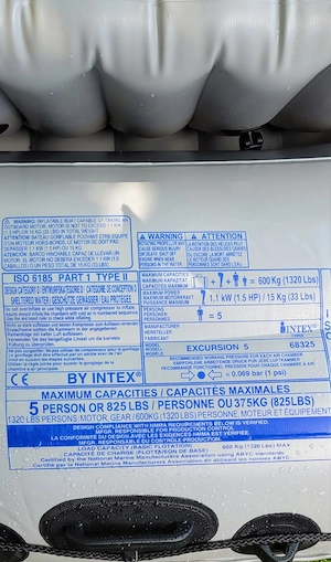 Barca gonflabila Intex Excursion 5