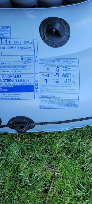 Barca gonflabila Intex Excursion 5 - imagine 3