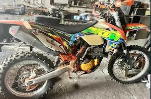 Doua KTM - uri enduro si o remorca moto - imagine 3