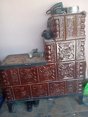 vând sobă de teracota  - imagine 2