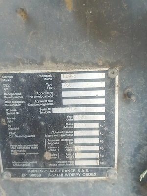 Presa Claas Rollant 340 - imagine 5