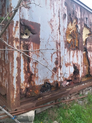 Vagon   Container maritim 20", 6m