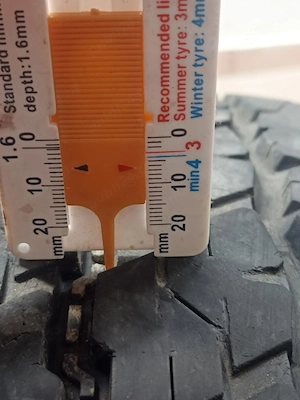 Set de 4 jante cu Anvelope de Vara Brigestone 225 70 15 C - imagine 2