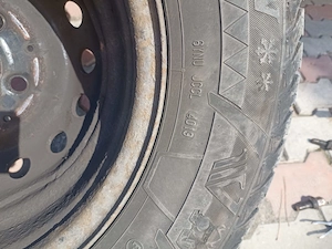 Set de 4 jante tabla 225 70 15 C cu anvelope Wiking M&S - imagine 4