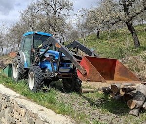 Tractor Landini Globus DT 70 cu cupa si cutie metalica - imagine 2