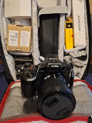 Panasonic S5 iiX cu 2 obiective Nou full frame accesorii ghimbal wifi monitor