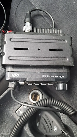 Vand statie emisie-receptie pni escort hp 7120 cu antena  cb pni ml 100 lungime - imagine 2